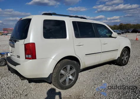 2012 Honda Pilot Touring из США, поврежденный, VIN 5FNYF4H94CB069761